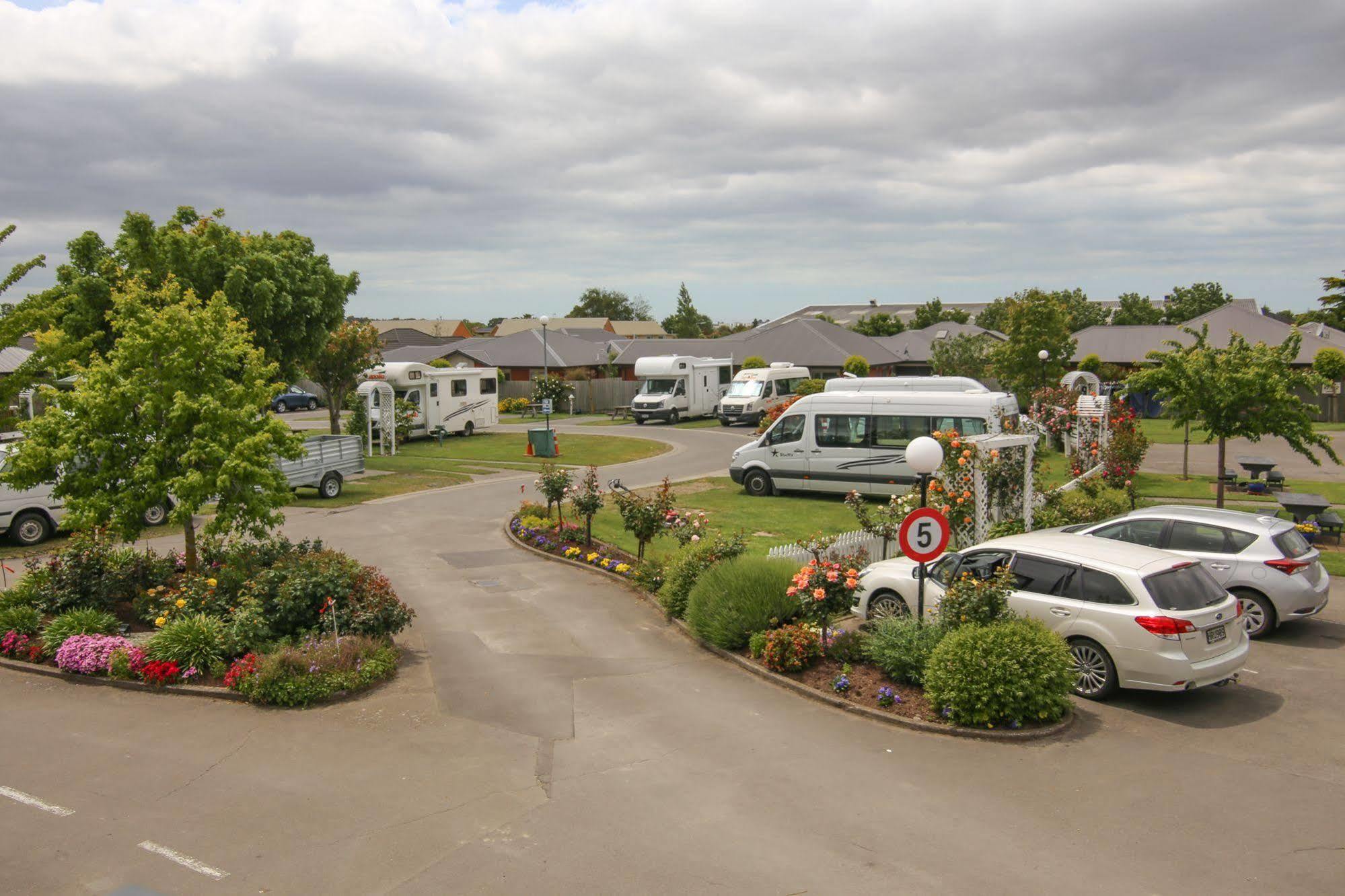 Amber Kiwi Holiday Park & Motels Christchurch Eksteriør bilde