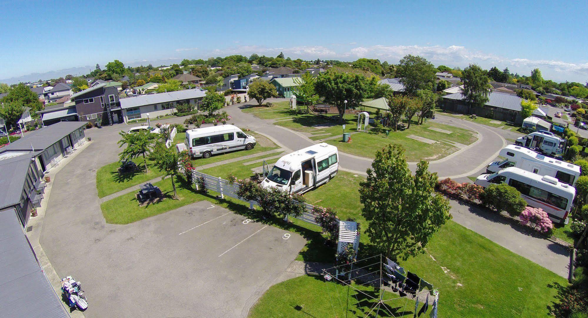 Amber Kiwi Holiday Park & Motels Christchurch Eksteriør bilde