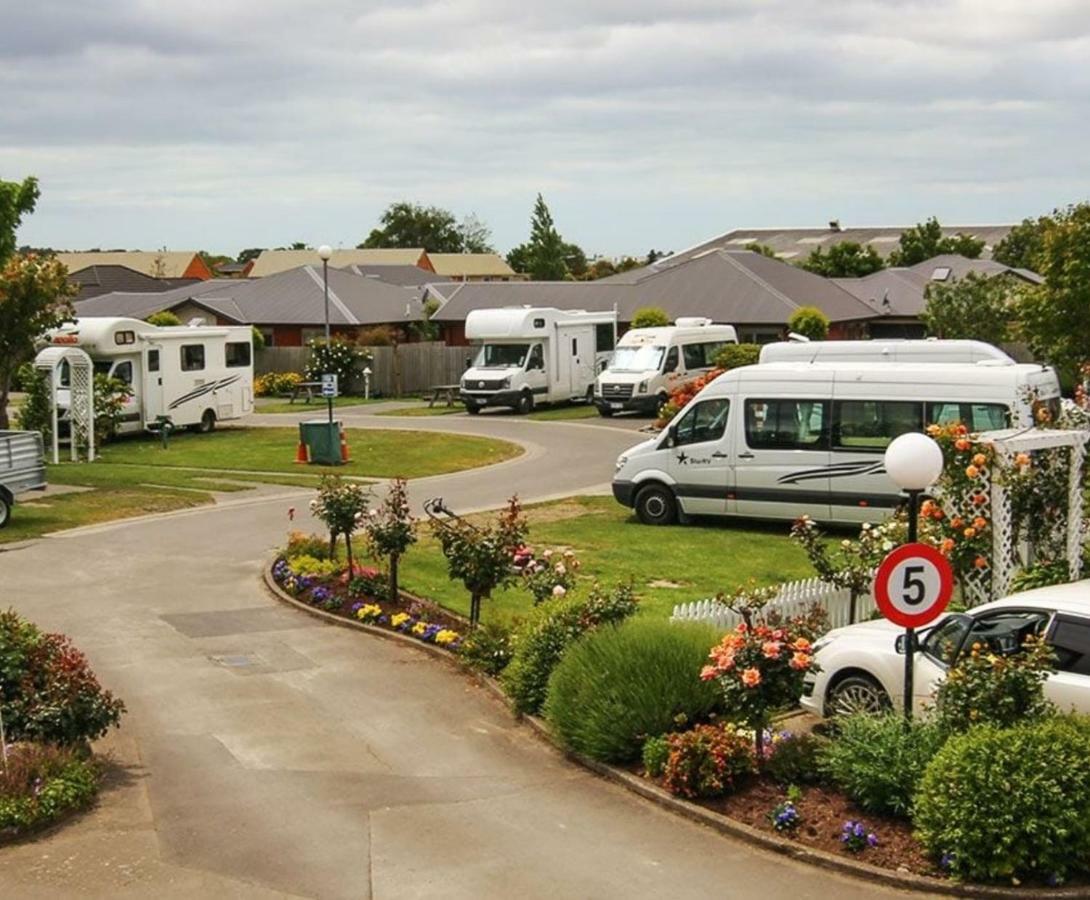 Amber Kiwi Holiday Park & Motels Christchurch Eksteriør bilde