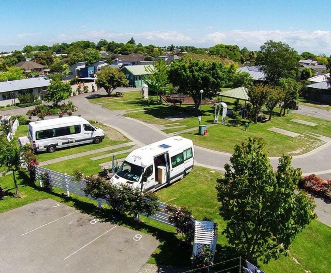 Amber Kiwi Holiday Park & Motels Christchurch Eksteriør bilde